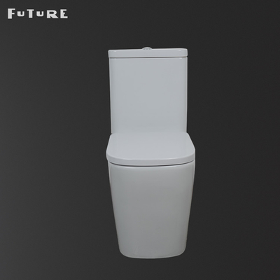 โถสุขภัณฑ์แบบปิดคู่ขนาดมาตรฐาน 837 มม. สูง 2 ชิ้น Commode