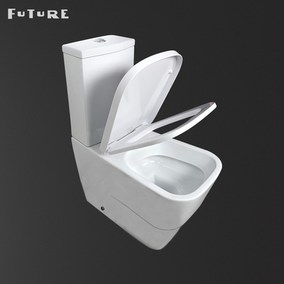 Dual Flush 3L 6L Wash Down Type Water Closet Floor Mounted Wc ห้องอาบน้ำ สุขาภิบาล