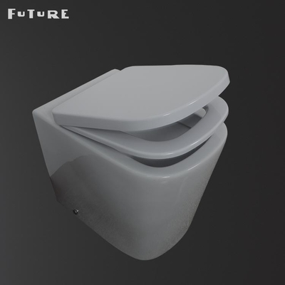 CE กำจัดกลิ่นอัตโนมัติ Modern Smart Toilet Silent Flushing Toilet