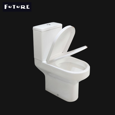ยาวไม่มีขอบน้ำตู้เสื้อผ้าห้องน้ำสุขภัณฑ์ Wc 365mm Width