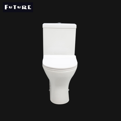 โถสุขภัณฑ์ไร้ขอบเซรามิกแบบยาว สุขภัณฑ์ Dual Flush 3L 6L