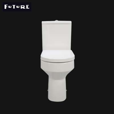 P สุขภัณฑ์แบบปิดคู่ สุขภัณฑ์สูง สองชิ้น WC 610*357*400MM